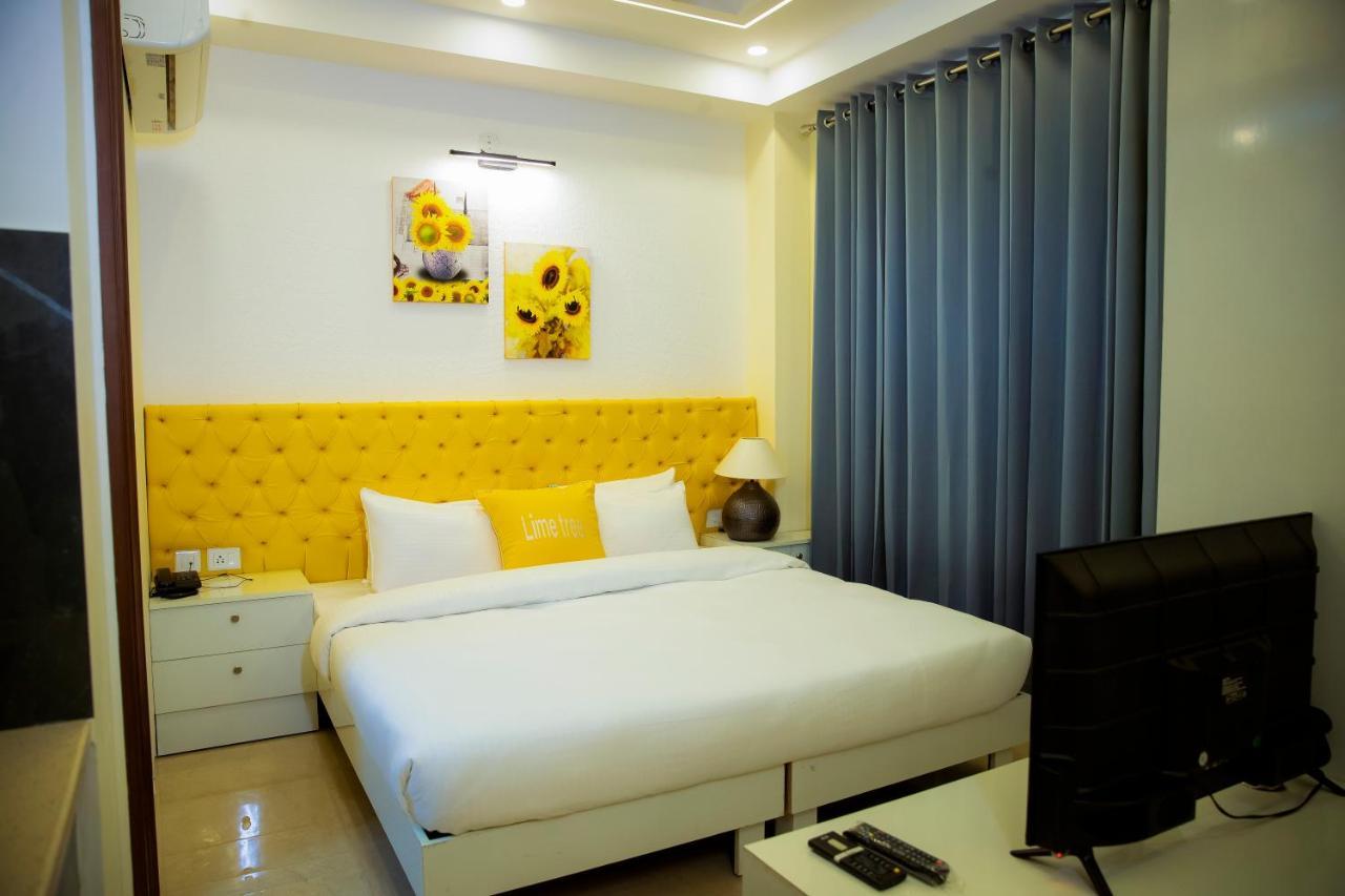 Lime Tree Luxury Studio - Service Apartment Near Artemis Hospital ,คูร์เคาน์ ภายนอก รูปภาพ